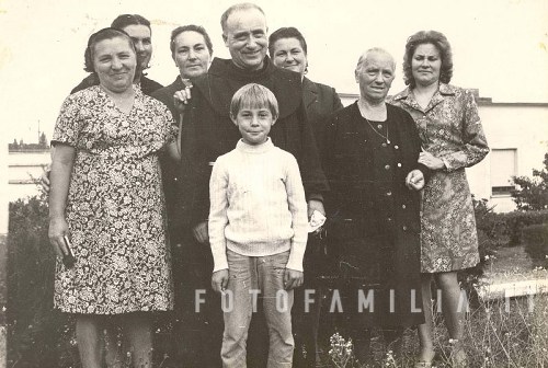 Foto di gruppo della famiglia Menin